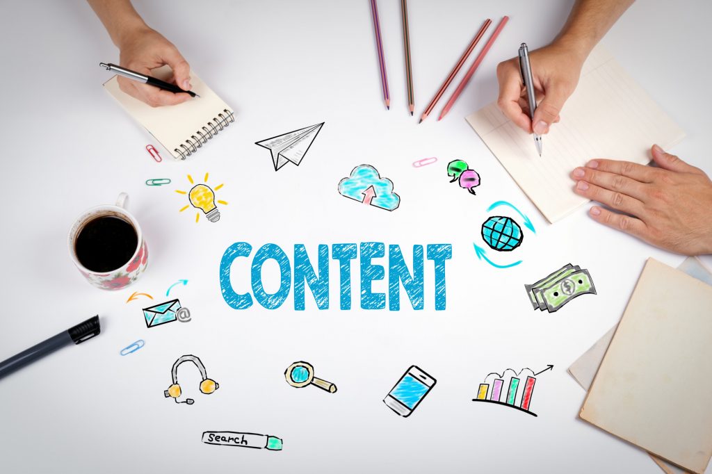 website content