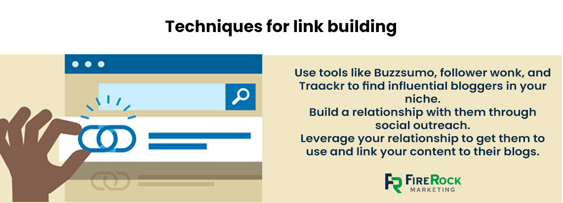 Techniques for link building